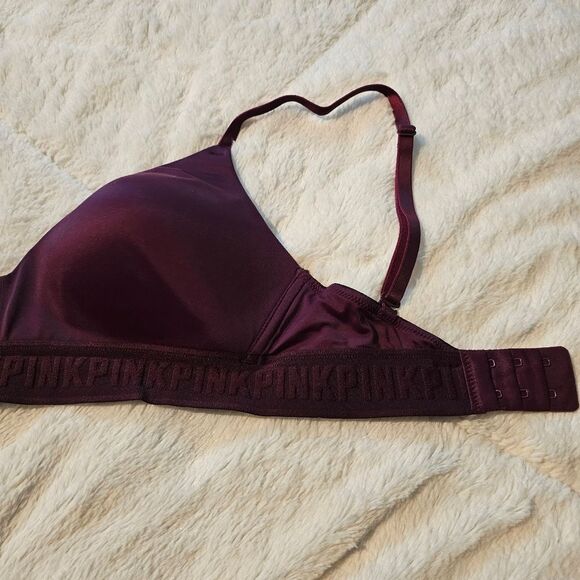 Pink Victoria's Secret Wear Everywhere Wireless Lightly Lined Bra 32D - Picture 5 of 5